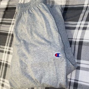 Grey champion sweatpants